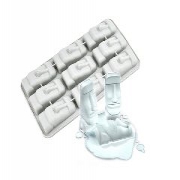 西方文化硅膠冰格，復活節(jié)石像制冰模型_硅膠廚