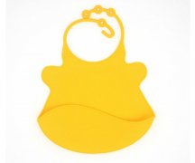 嬰兒硅膠圍兜，小孩吃飯硅膠飯兜